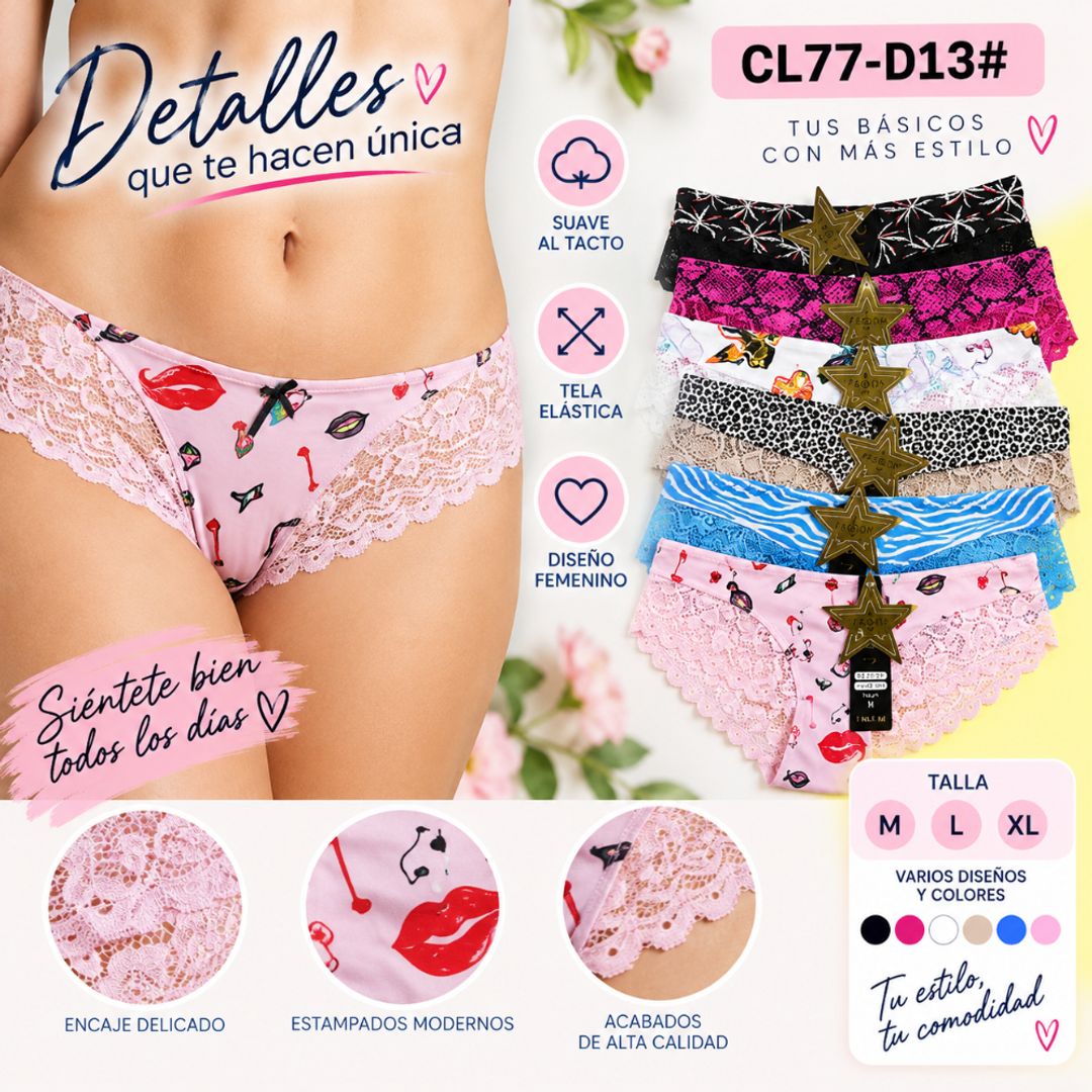 PANTY DAMA BLONDA