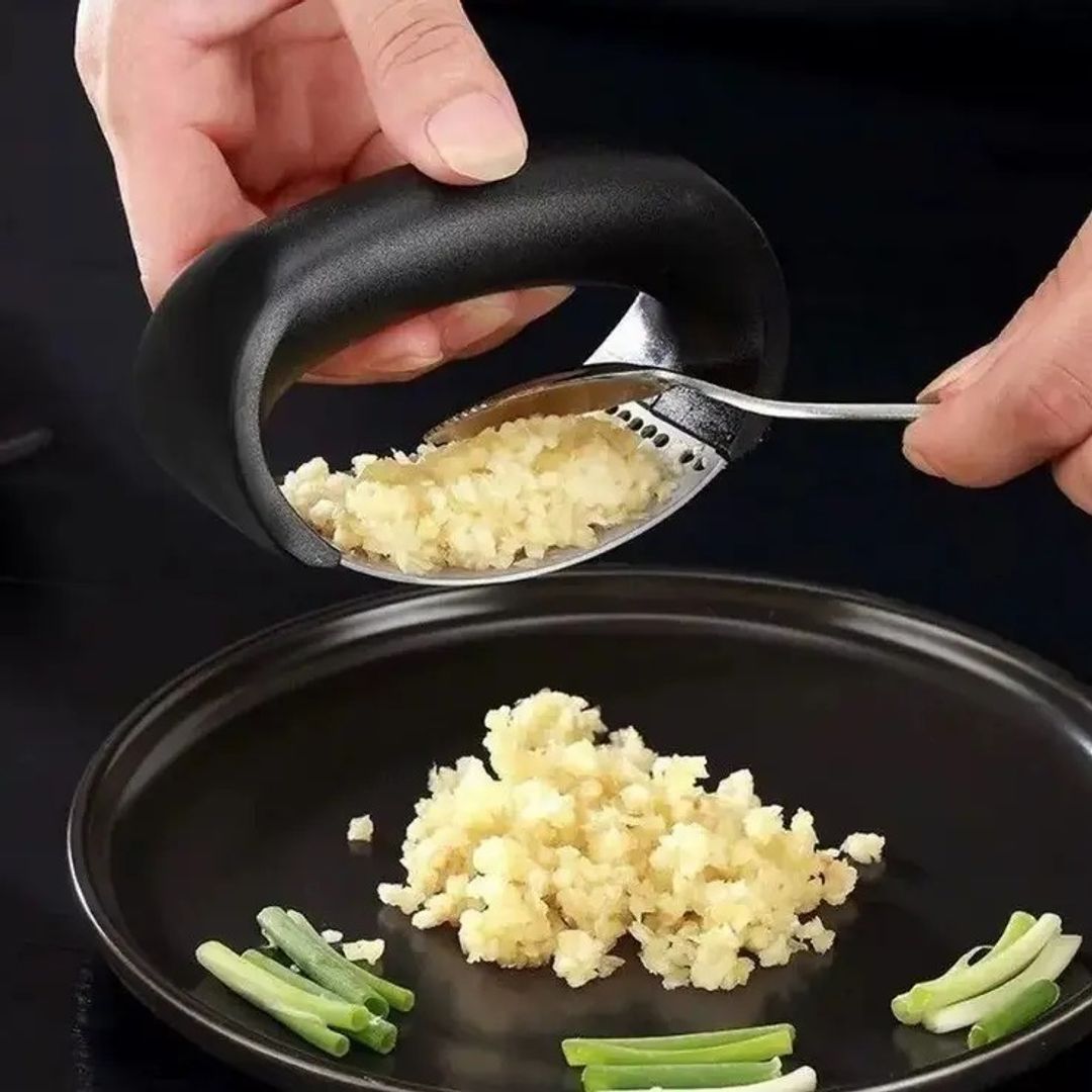  MACHACADOR DE AJO GARLIC PRESS ACERO INOXIDABLE