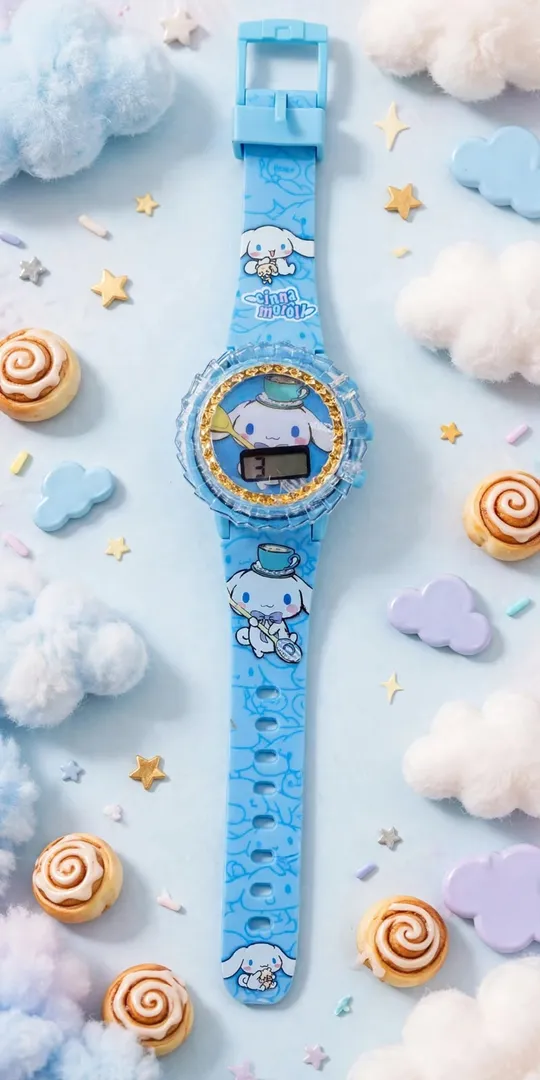 RELOJ SPINNER CON LUCES 
