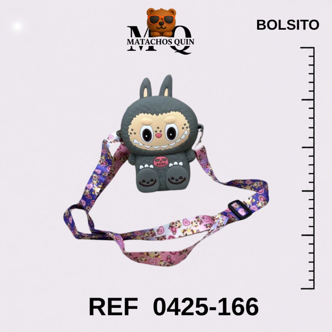 BOLSITO DE SILICONA DE LABUBU SURTIDO