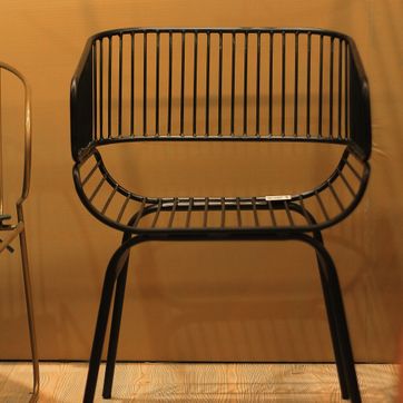 Imagen del producto Silla puro hierro con brazos