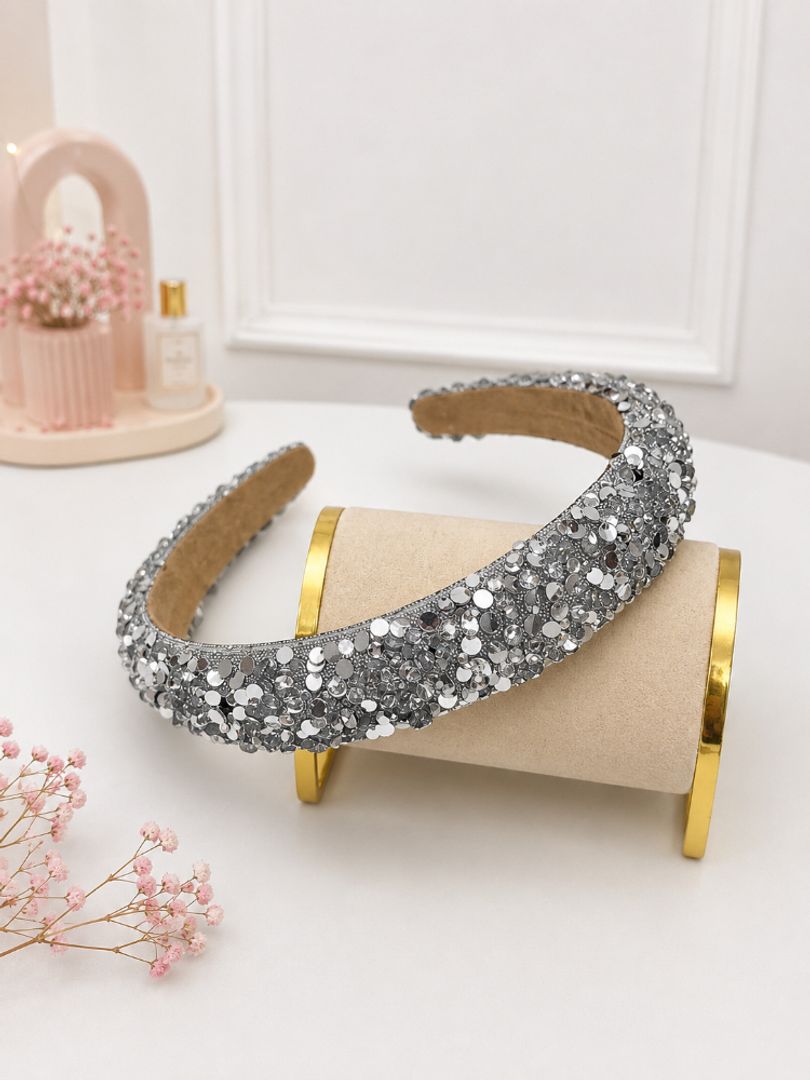 Diadema Destello de Plata 