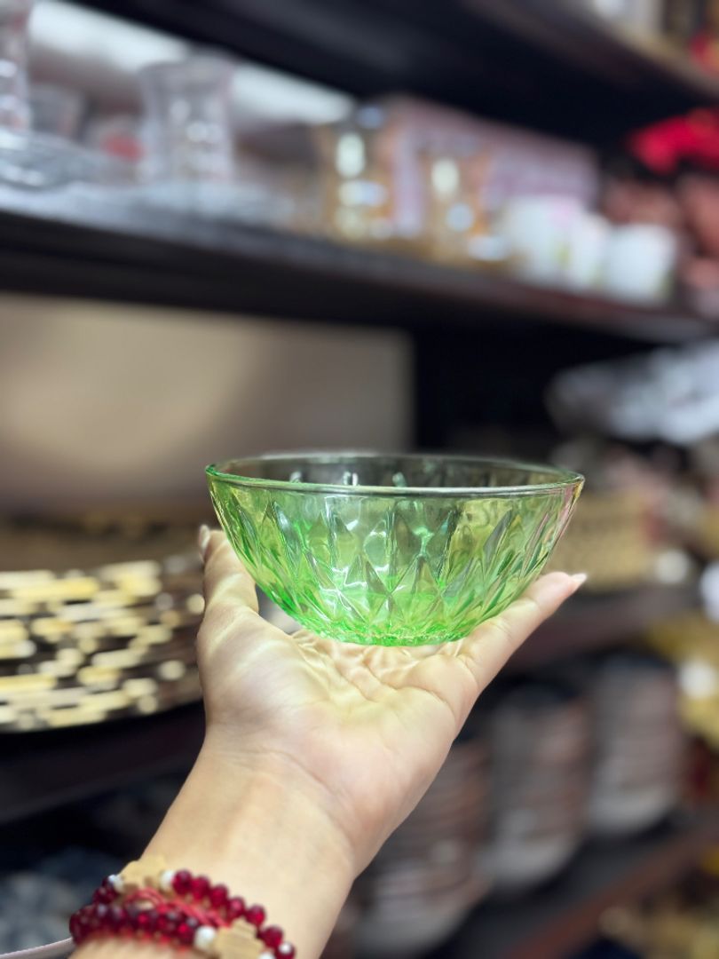 Bowl / Tazón efecto diamante 