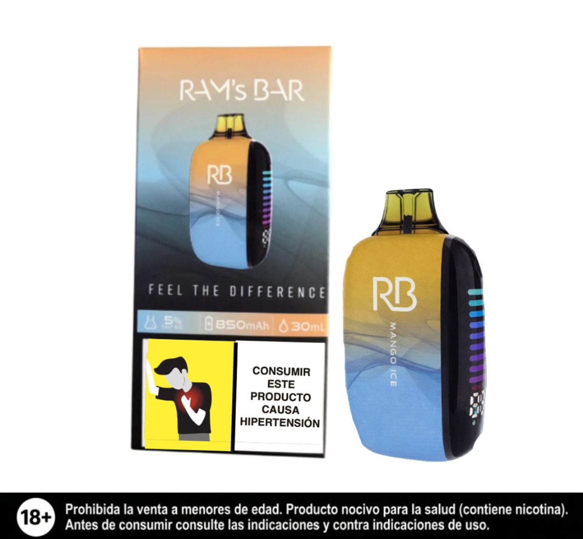Rams Bar Mango Ice 30.000 Puffs