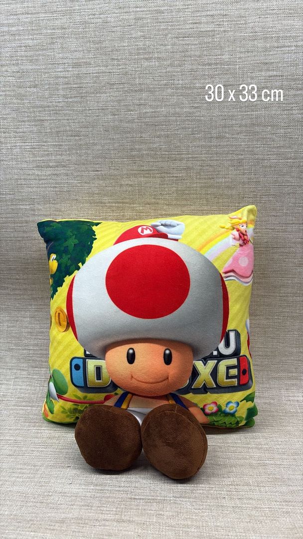 COJIN TOAD CON PATICAS 