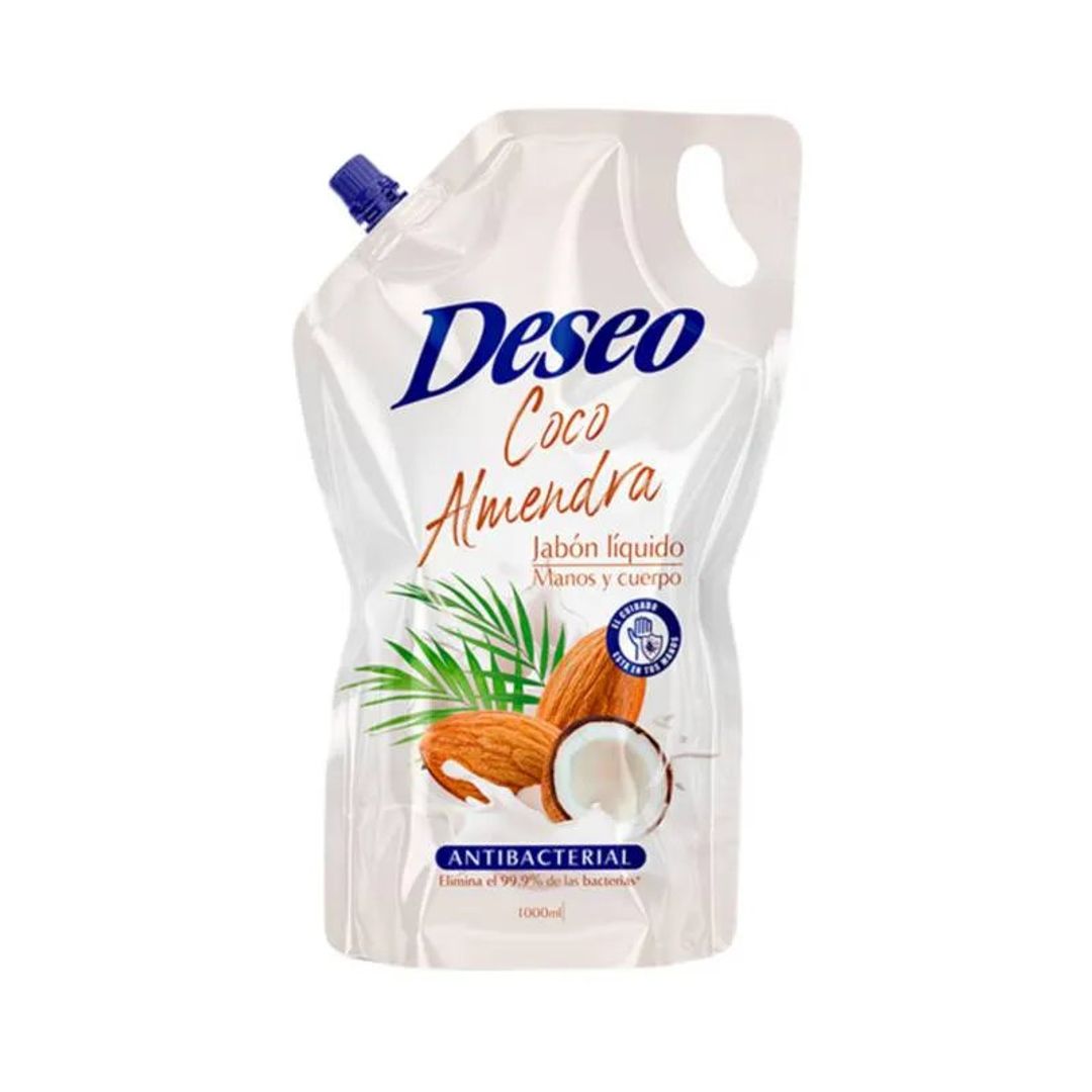 JABON LIQUIDO DESEO COCO ALMENDRA*1L