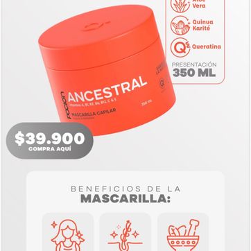 Imagen del producto Mascarilla ancestral 