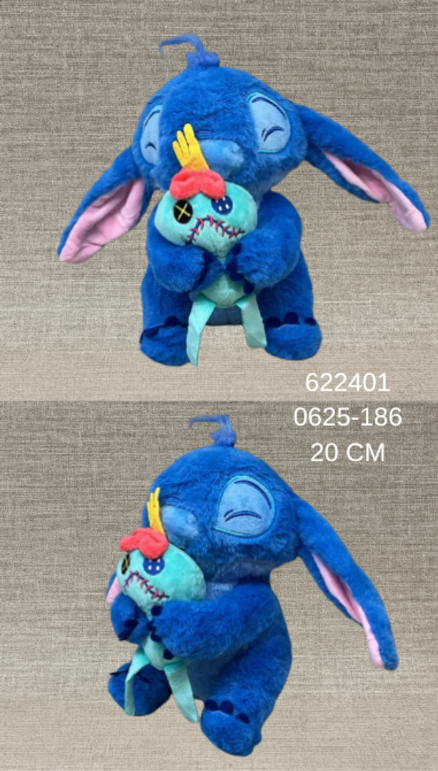 STITCH CON MOSTRICO 20 CM