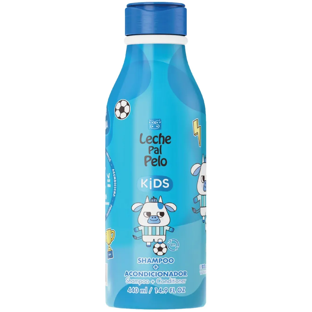 SHAMPOO + ACONDICIONADOR KIDS NIÑOS 440ML LECHE PAL PELO