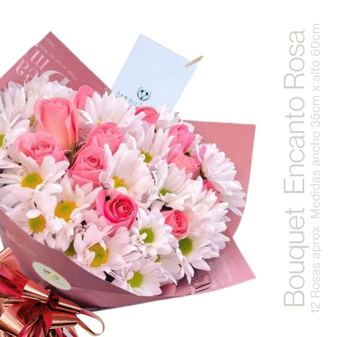 BOUQUET ENCANTO ROSA 