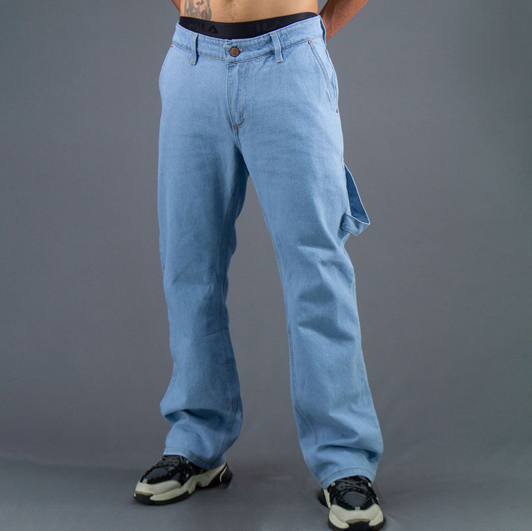 JEANS OVER CARPINTERO AZUL CLARO