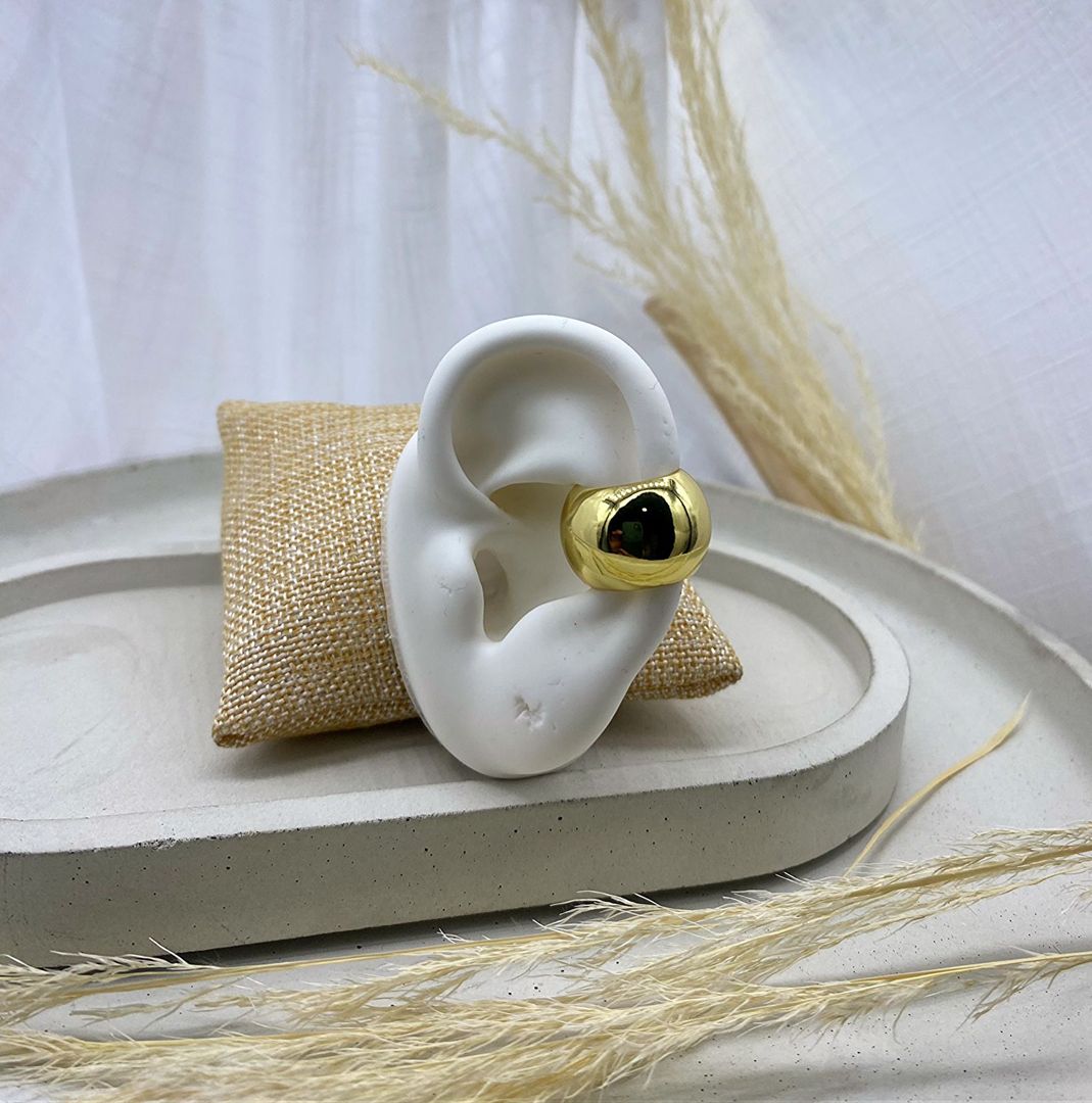 Earcuff dorado, covergold 