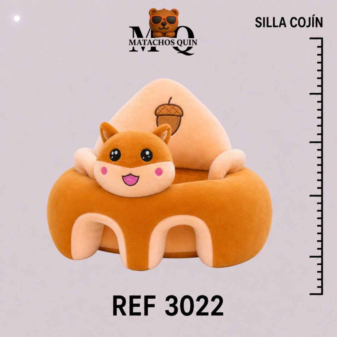 SILLA COJÍN PARA BEBÉ SURTIDA