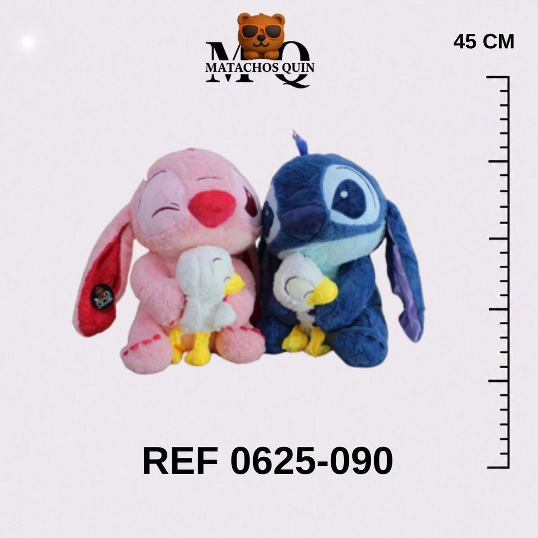 ANGELA & STITCH CON PATO
