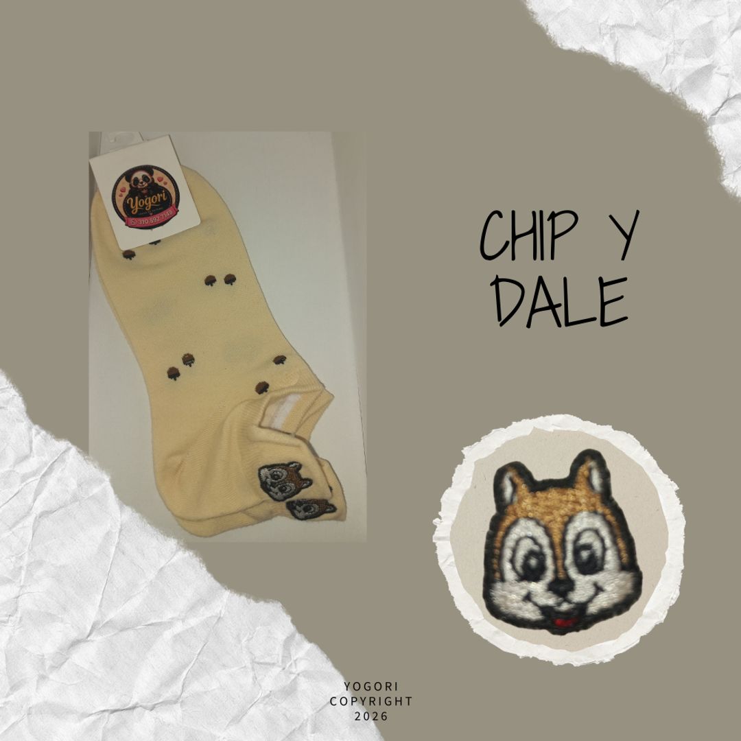 Medias de Chip y dale