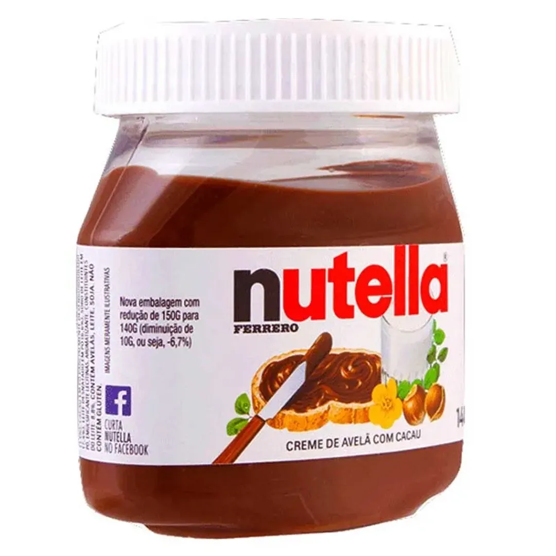 NUTELLA FRASCO*140G