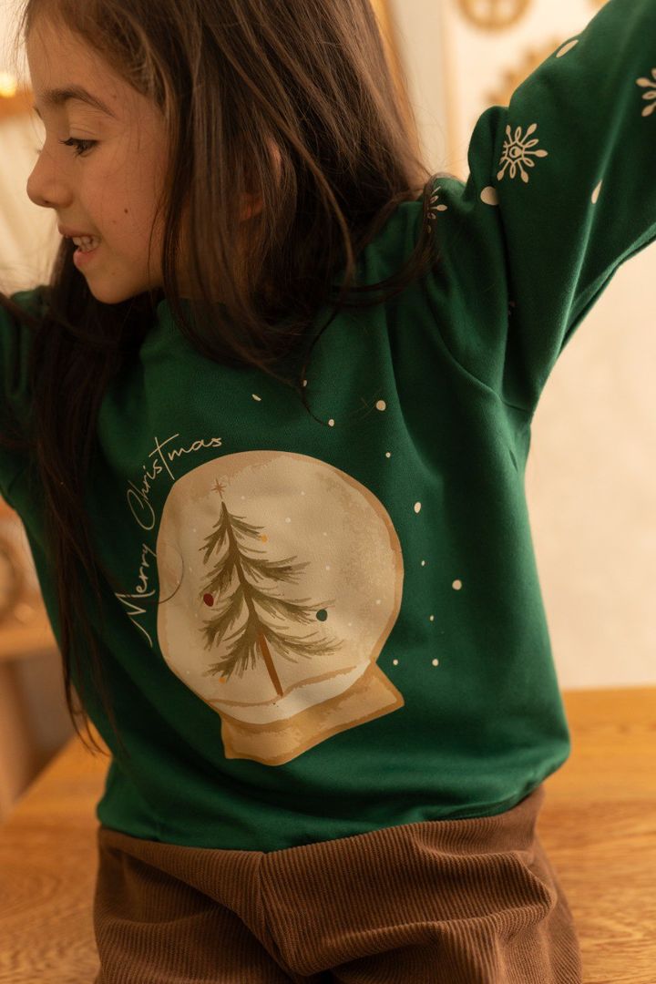 BUSO NIÑOS ESFERA NAVIDAD