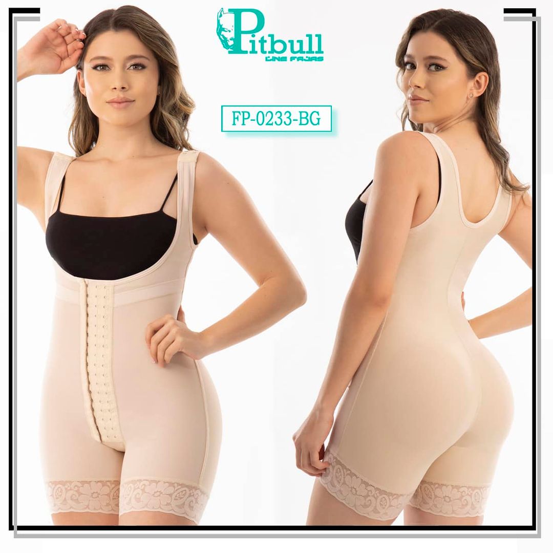 Faja Pierna Corta Con Gafeto Frente Y Hombros - FP0233-R13