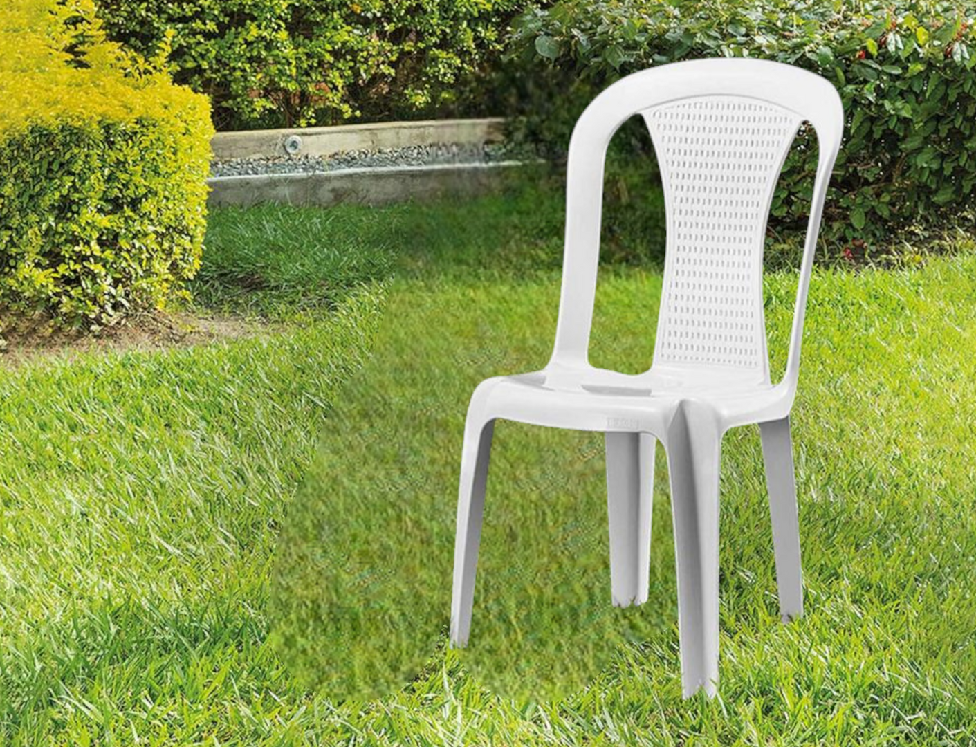 SILLA SAMBA BLANCA RECICLADA-RIMAX