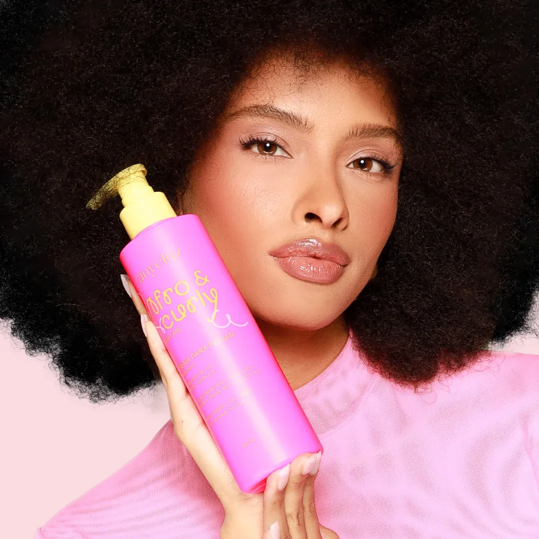Crema para peinar afro y curly 