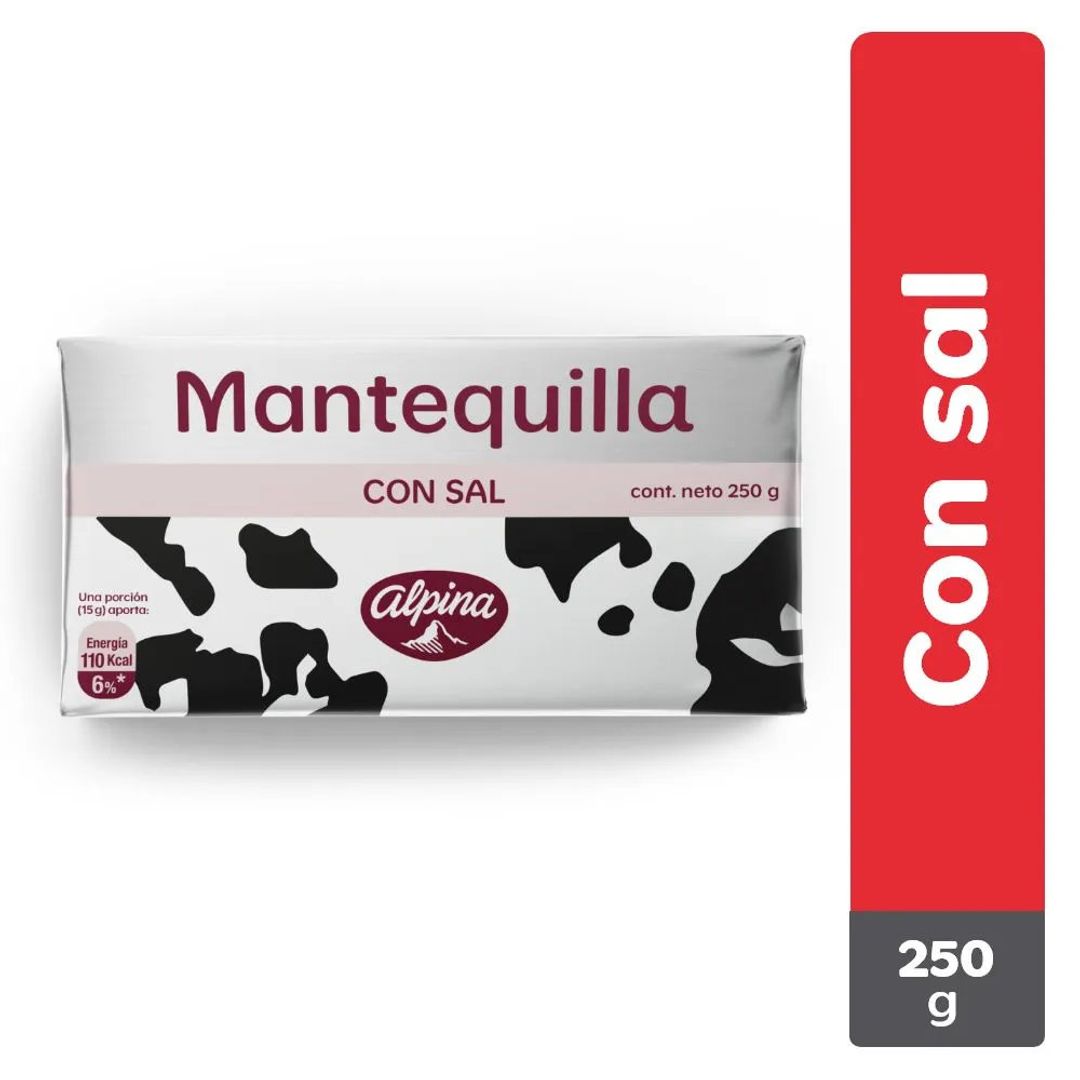 MANTEQUILLA CON SAL*250G