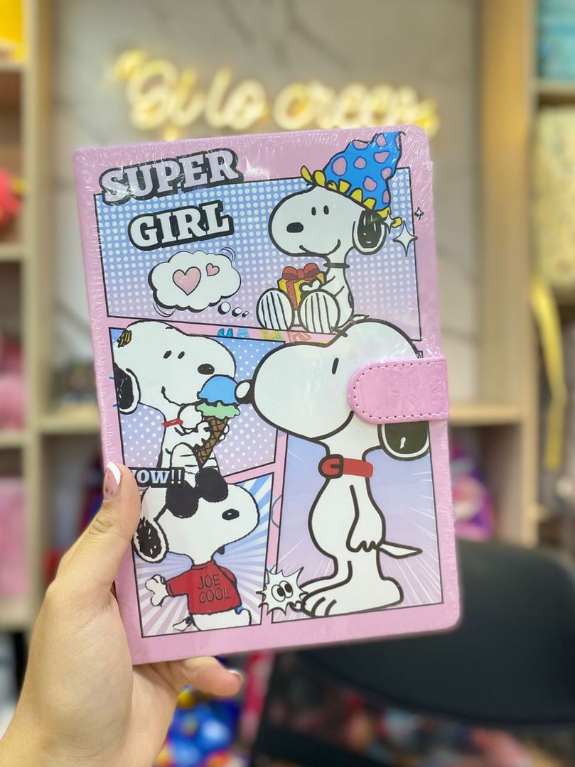 AGENDA SNOOPY IMÁN 
