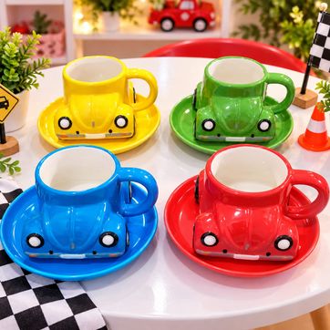 MUG CARRO+PLATO - imagen 1