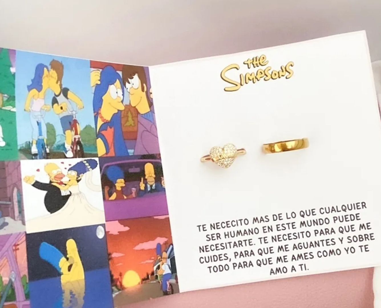 ANILLOS PAREJA HOMERO
