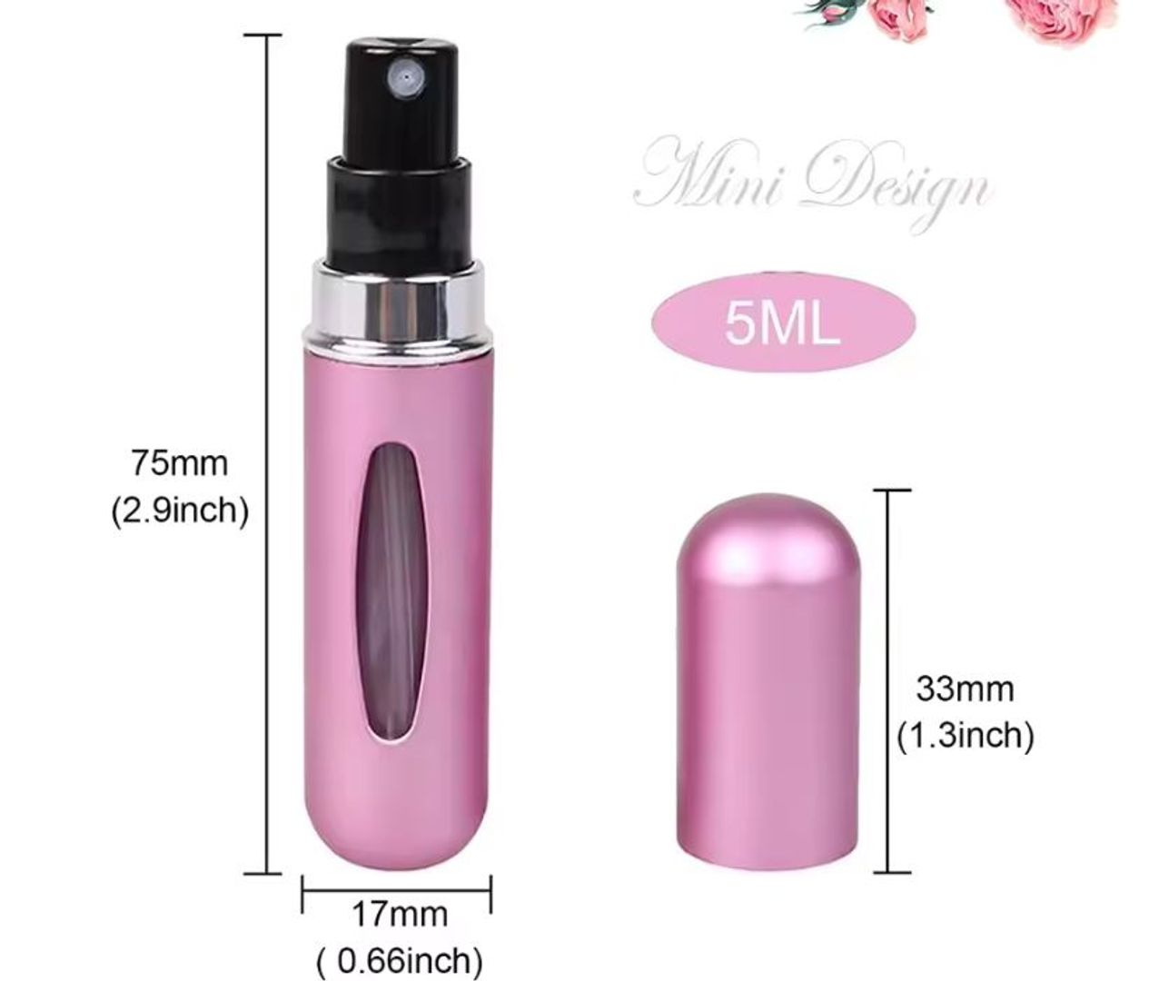 Perfumero recargable