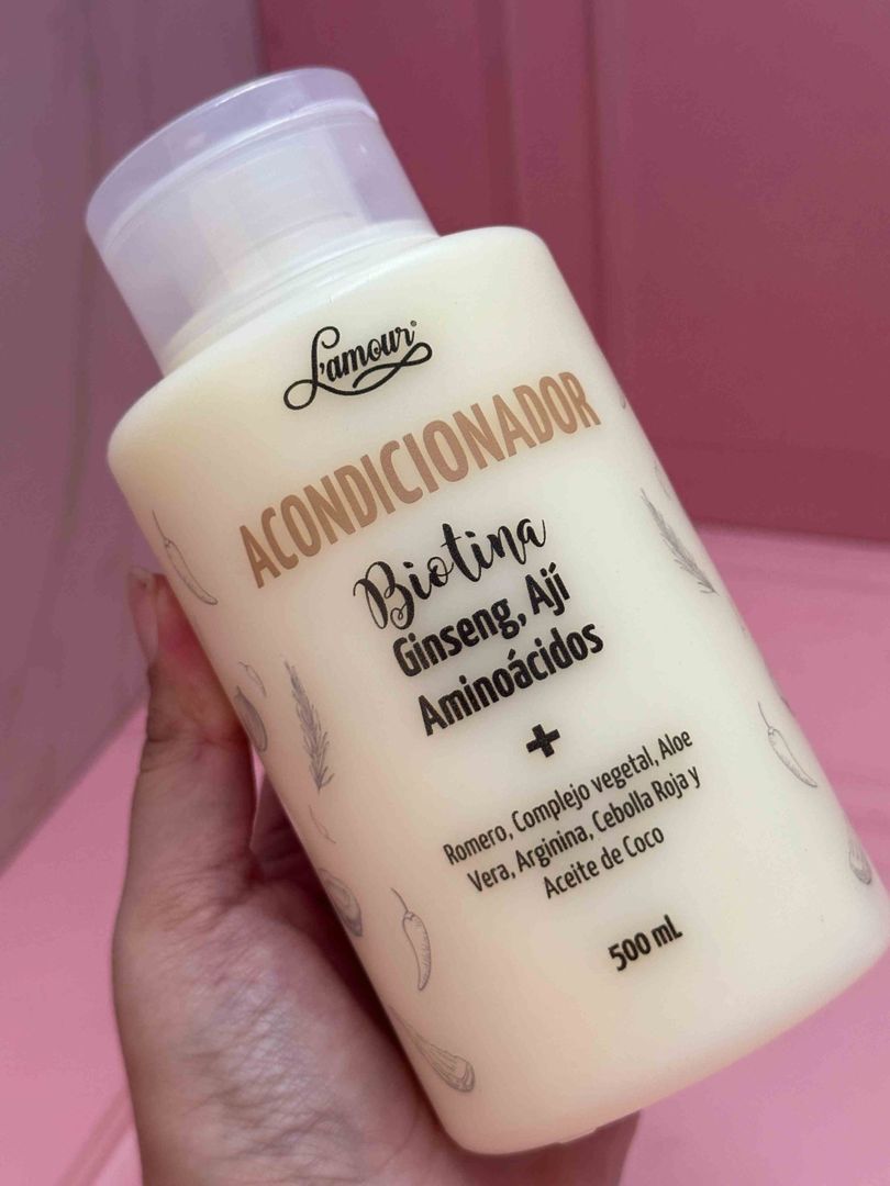 Acondicionador Biotina 500 Ml Lamour Original