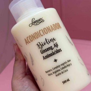 Acondicionador Biotina 500 Ml Lamour Original - imagen 1