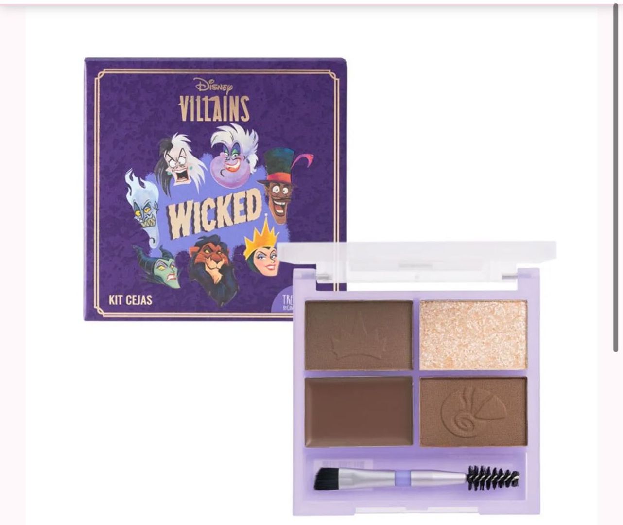886- KIT DE CEJAS VILLANOS TRENDY