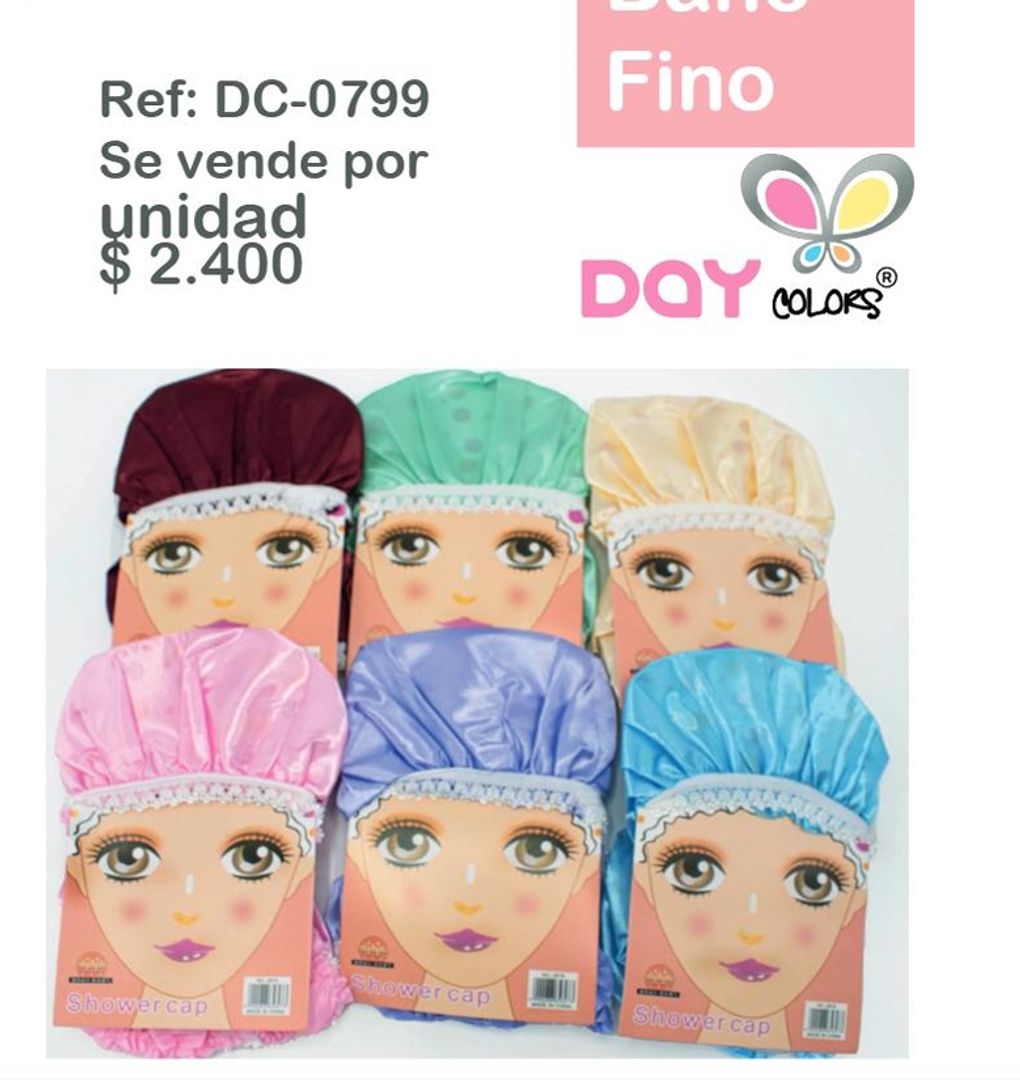 DC-0799 GORRO DE BAÑO FINO