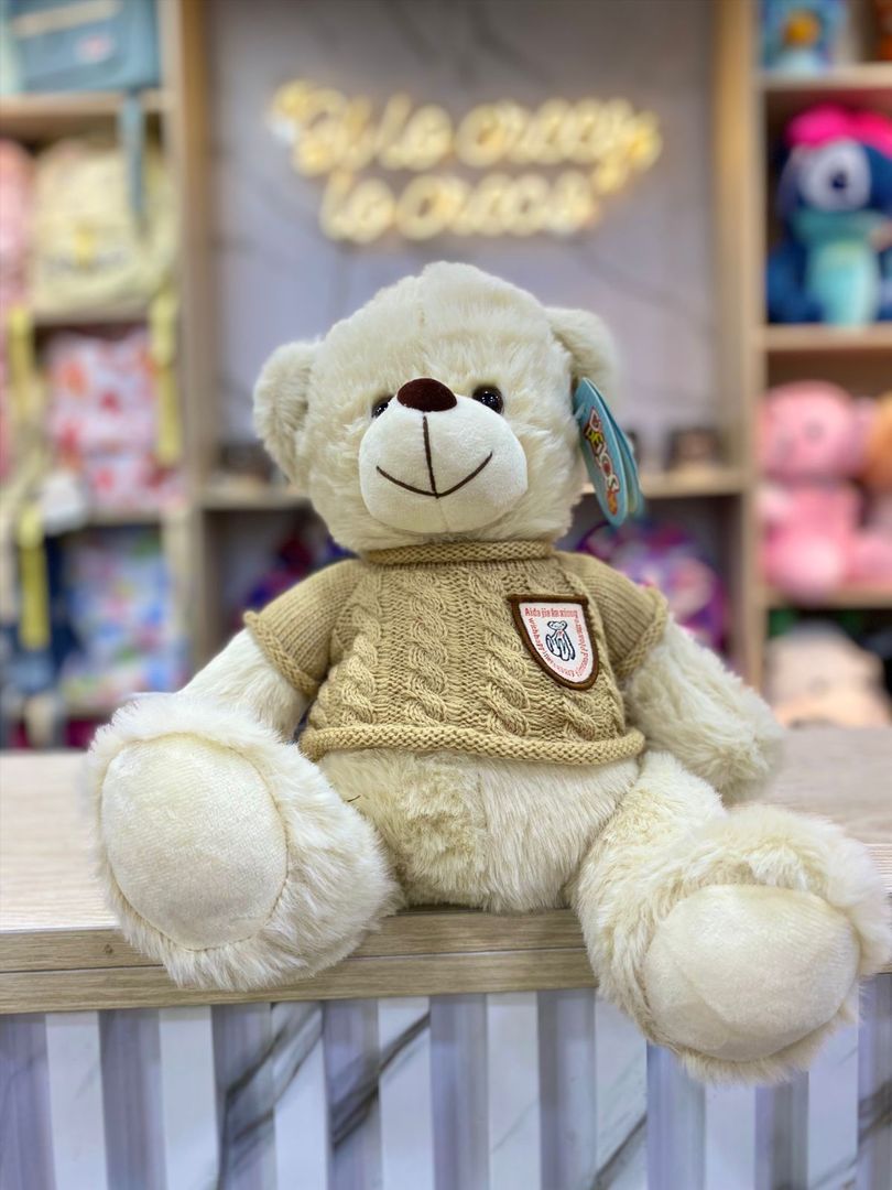 OSO SACO LANA ( 23 CM ) 