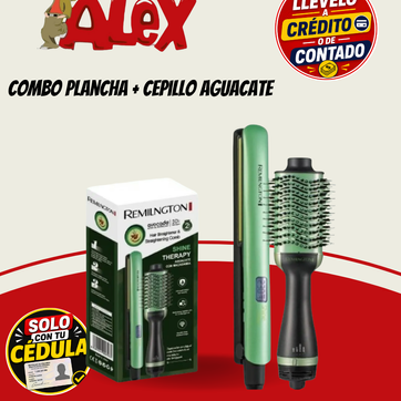 Imagen del producto Combo Plancha + Cepillo Aguacate