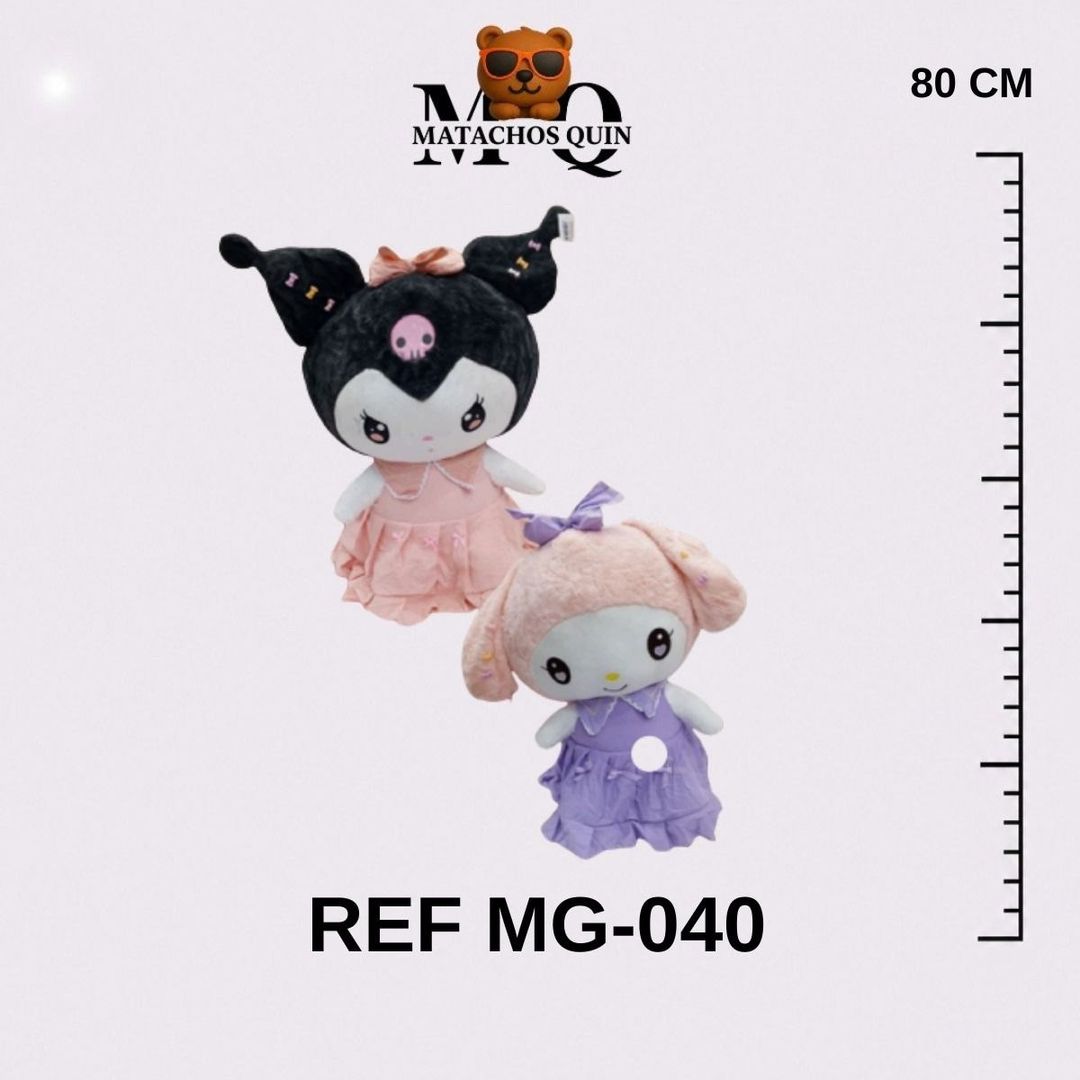 KUROMI & MELODY CON VESTIDO 