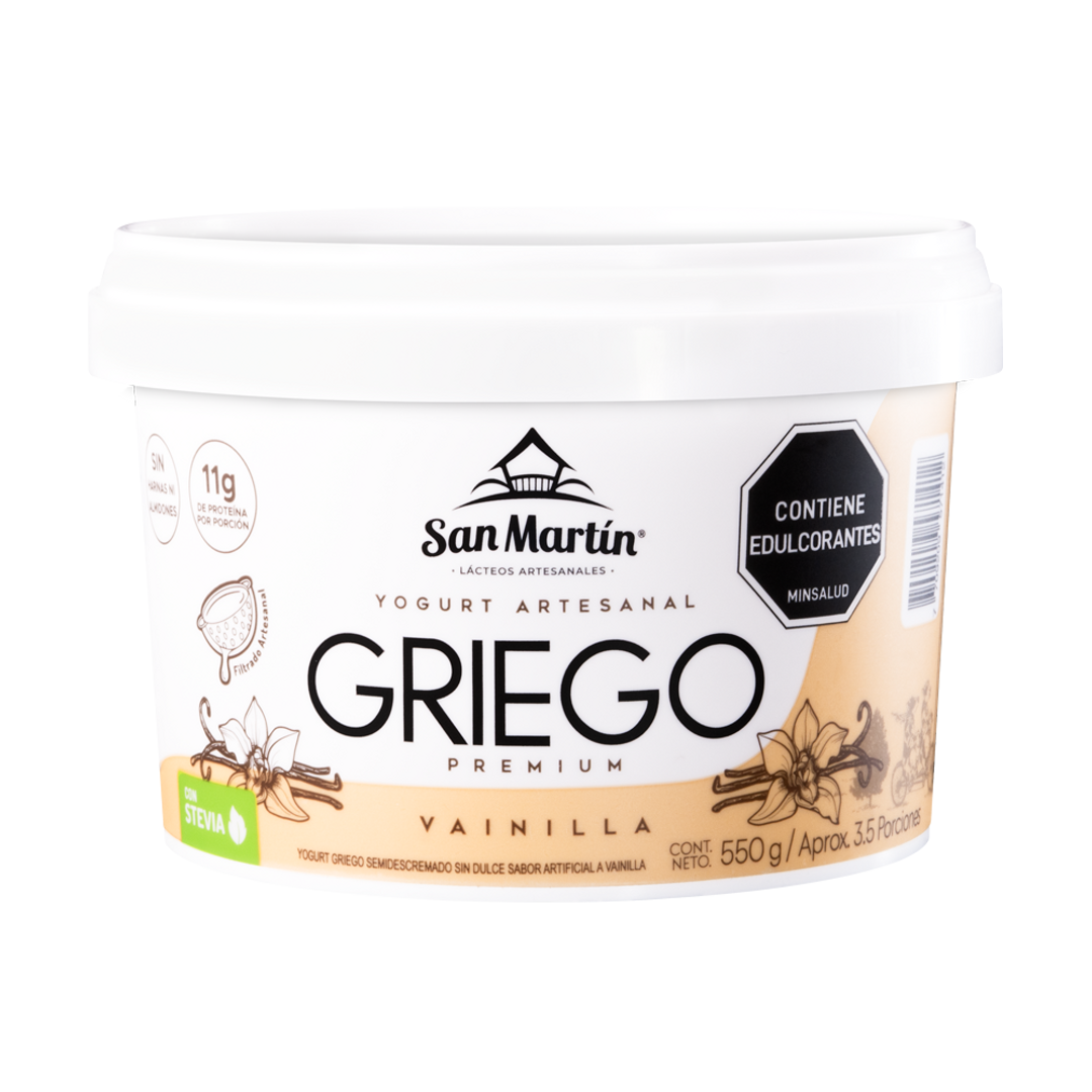 YOGURT GRIEGO VAINILLA X 550 GR SAN MARTIN