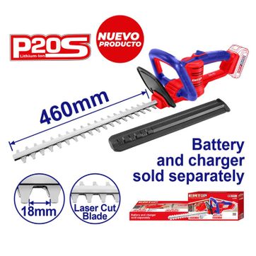 EMTOP CORTASETOS 460MM INALAM 20V NO INCLUYE BATERIA NI CARGADOR SUPER EMTOP - imagen 1