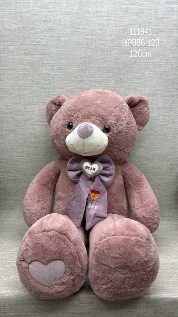 OSO PATAS LARGAS CORBATIN LOVE 1.20 CM
