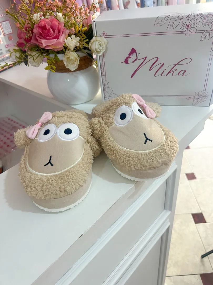 Pantuflas Ovejitas 