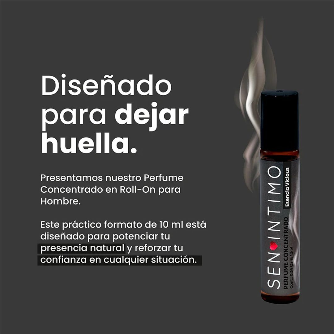 Pheromone Infused Parfum Vicious x 10 Ml Sen Intimo Usa