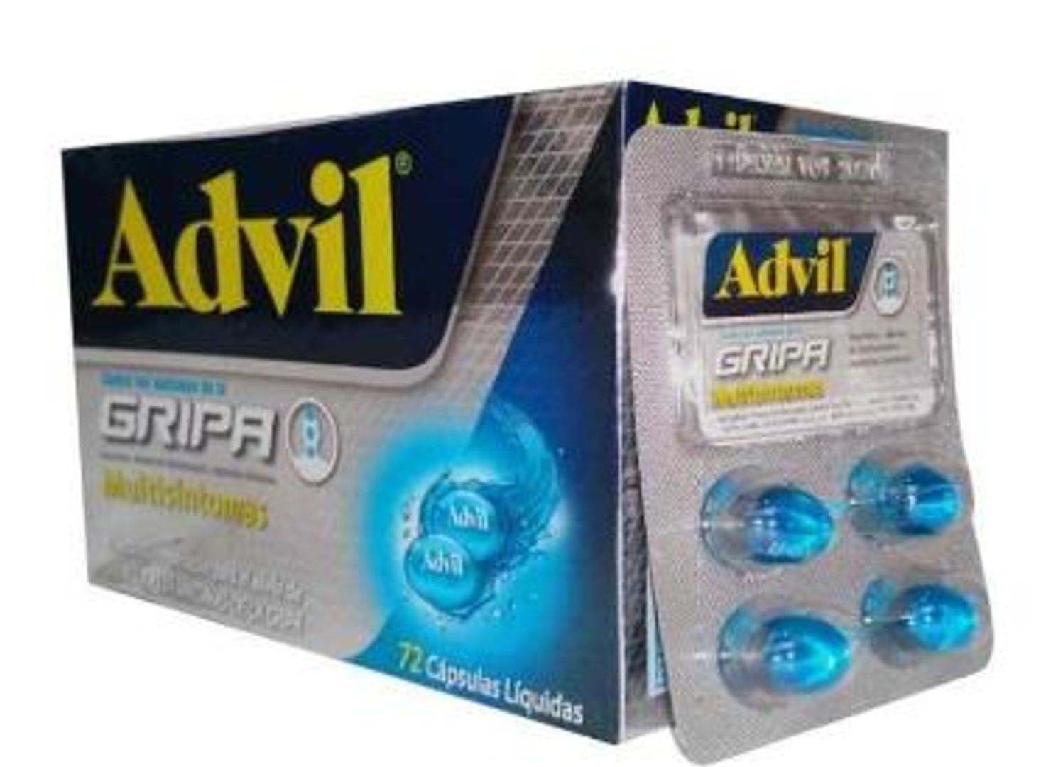ADVIL GRIPA SOB X 4 CAPS