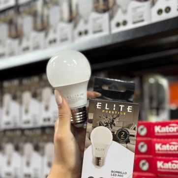 Imagen del producto Bombillo LED A60 9W Marca ELITE PRESTIGE 3x 5.000