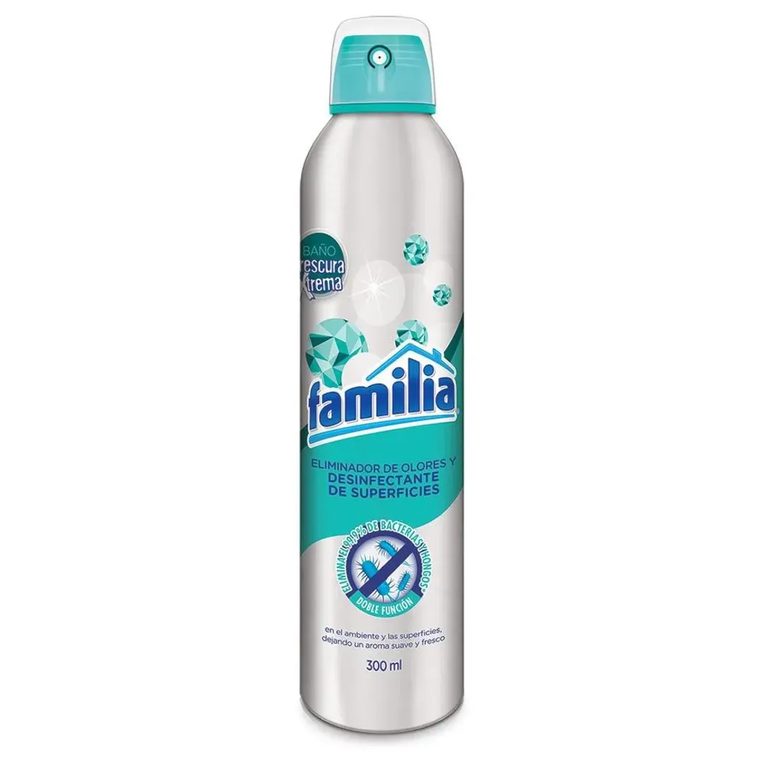 ELIMINADOR DE OLORES FAMILIA FRESCURA X 400 ML