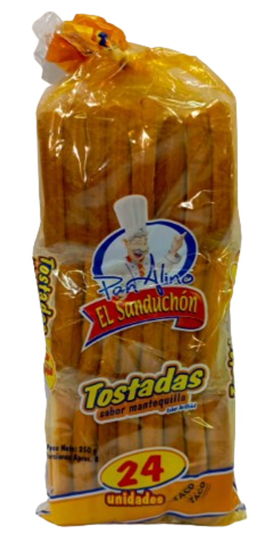 TOSTADAS*24UND EL SANDUCHON