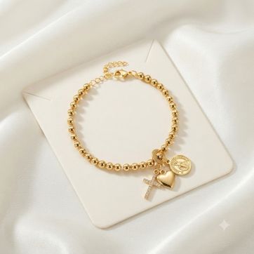Imagen del producto Pulsera en rodio 