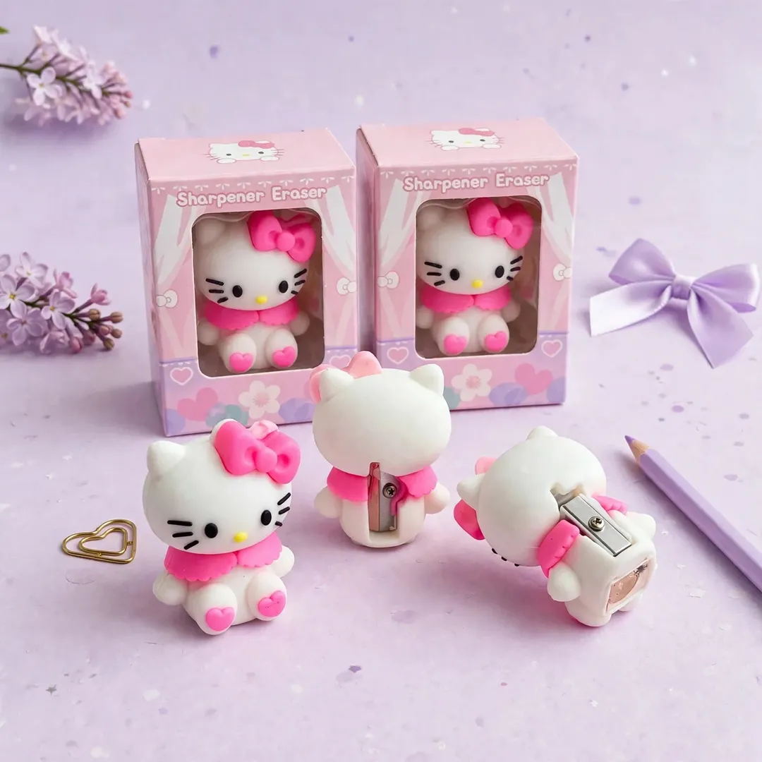 BORRADOR HELLO KITTY CON TAJALÁPIZ