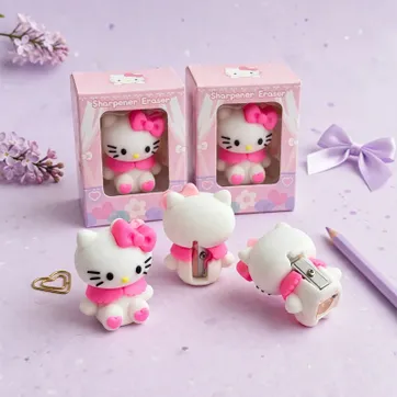 BORRADOR HELLO KITTY CON TAJALÁPIZ - imagen 1