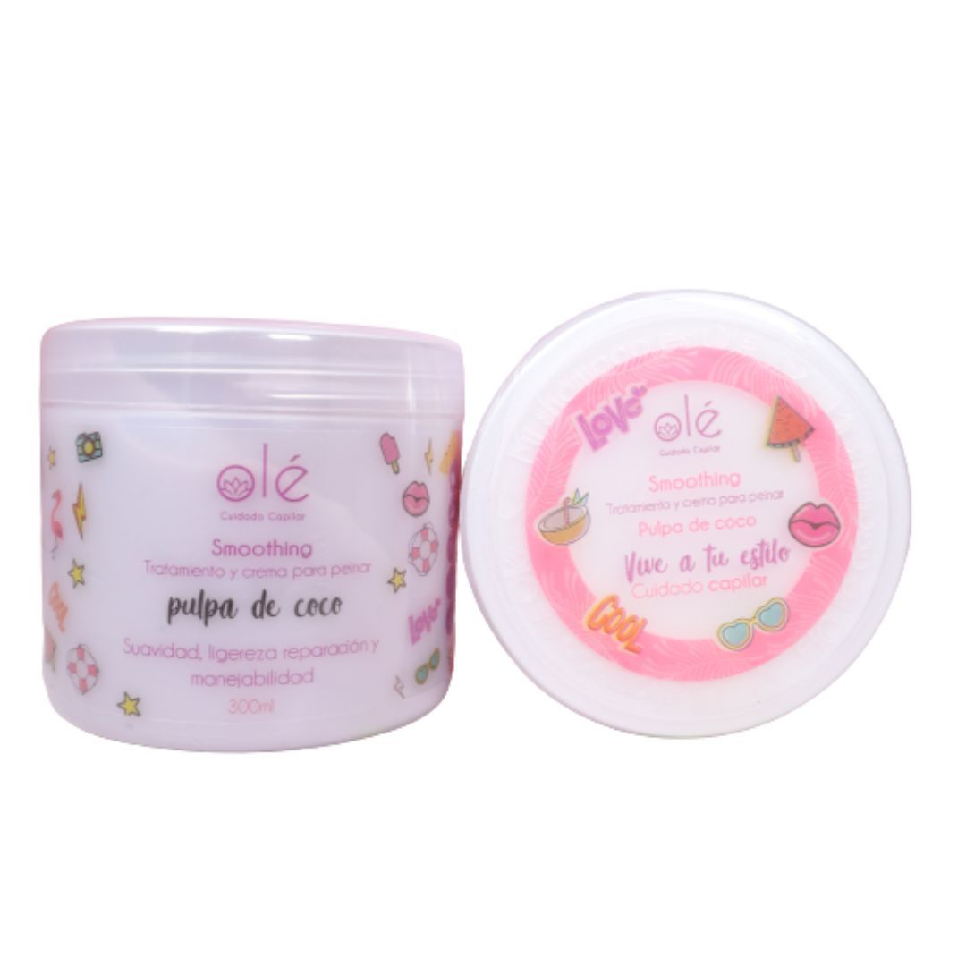 TRATAMIENTO PULPA DE COCO – OLÉ CUIDADO CAPILAR 300 ml