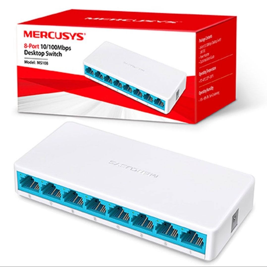 Switch de Red Mercusys 8 puertos